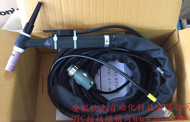 Горелка OTC AW-18 для TIG сварки - подробный вид конструкции