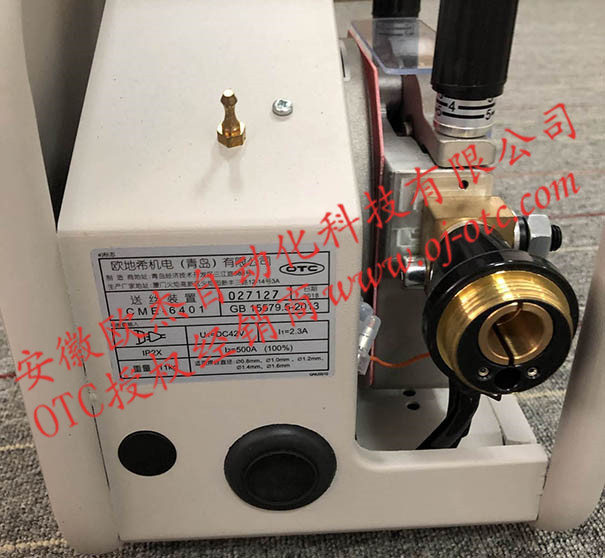 Механизм подачи проволоки OTC CME-6401 для алюминия - вид спереди