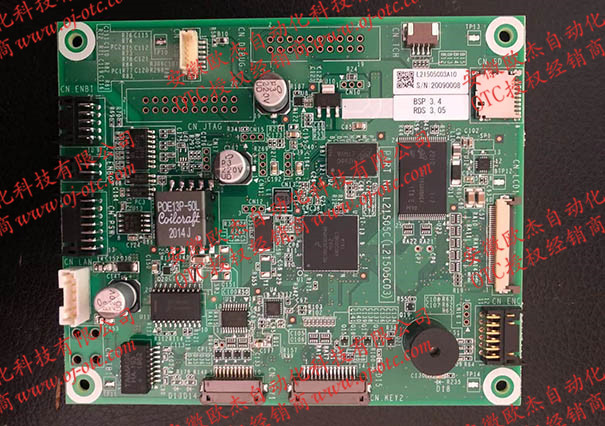 Печатная плата OTC L21505C00 - компоненты Оригинальная печатная плата OTC L21505C00 - детальный вид 2