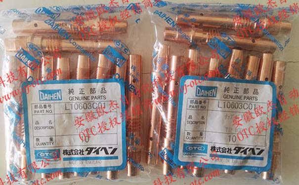 Оригинальный держатель контактного наконечника OTC DAIHEN L10603C01 - вид спереди