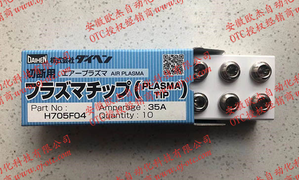Оригинальный контактный наконечник OTC DAIHEN H705F04 35A 1.2мм - вид спереди