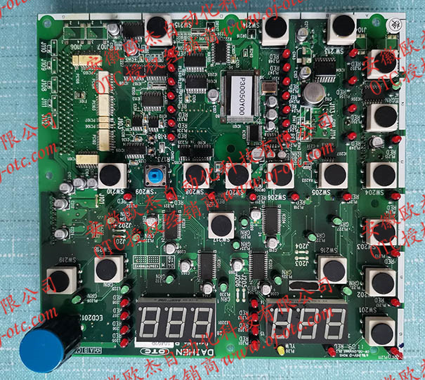 Оригинальная печатная плата P10492P для сварочных аппаратов OTC DM350 и DM500 - вид спереди