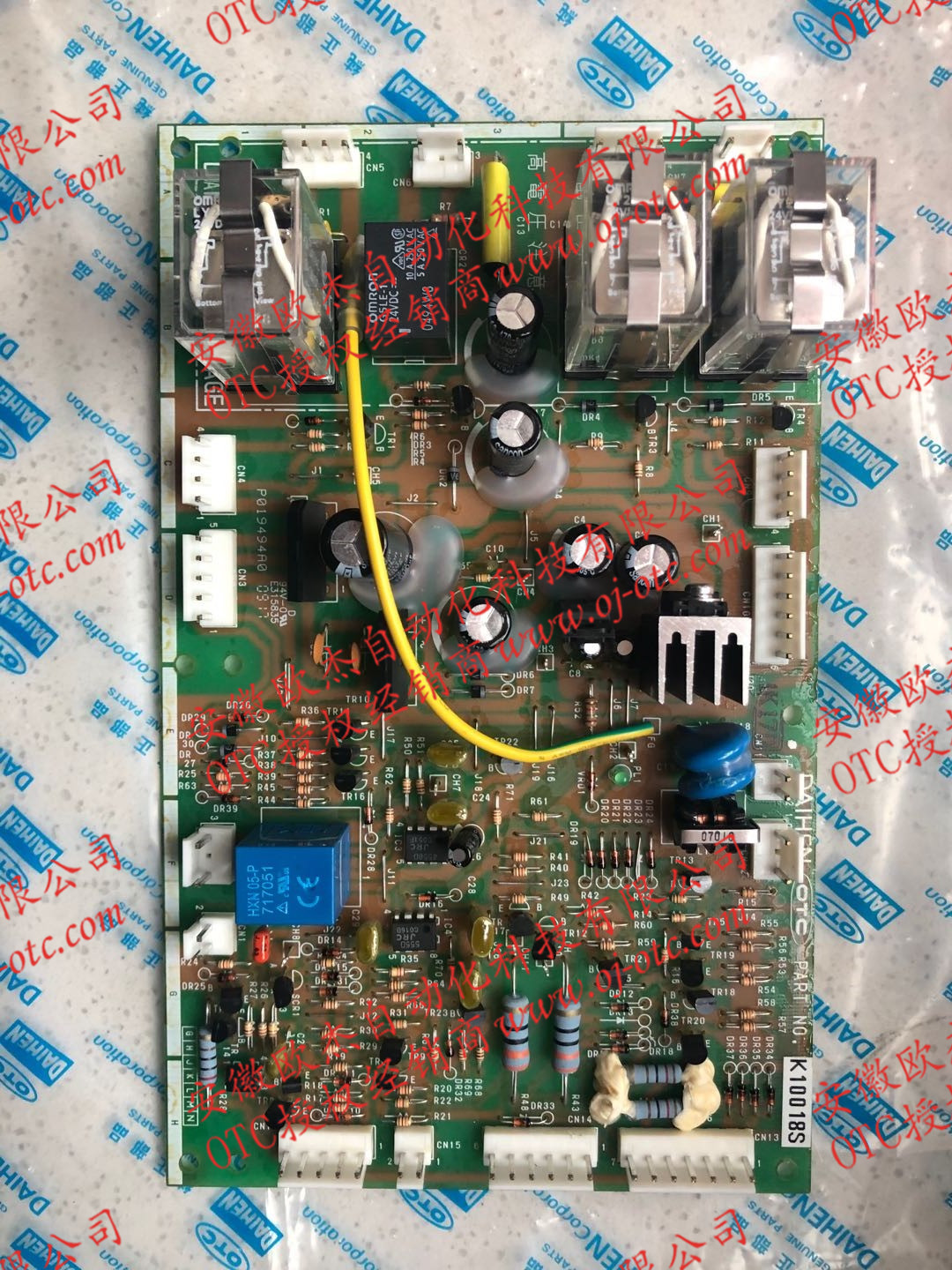 Плата управления OTC K10018S (P6887S) - вид сверху